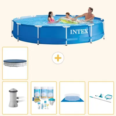 Obrázok produktu pre Rámový bazén – 366 x 76 cm – 6-dielny – S20471