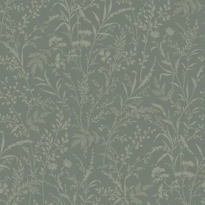 Zdjęcie produktu dla Borastapeter Tapeta kwiaty polne zielonym - 660130 - 53 cm x 11.2 m