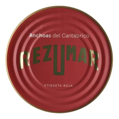 Immagine prodotto di Rezumar - Etiqueta Roja - Filetti di acciughe del Cantabrico in pezzi - 520 g