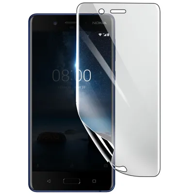 Immagine prodotto di 3mk, protezione dello schermo in idrogel resistente agli urti e ai graffi per Nokia 8, trasparente