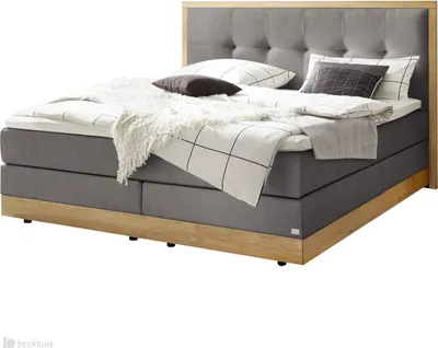 Produktbild von Hasena Pronto Alba Boxspringbett Eiche bright
