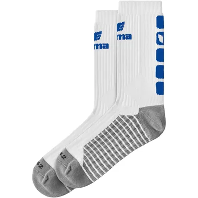 Produktbild von Erima Classic 5-C Sportsocken - Weiß / New Royal