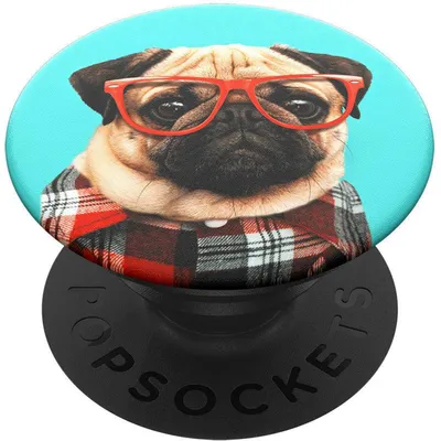 Produktbild von PopSockets PG Fleißiger Stu, Griffigkeit, Mehrfarbig, Jede Marke, Tiermuster, 39,7 mm, 39,7 mm