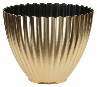 Produktbild von Othmar Blumentopf - innen - Kunststoff - gold - 11x11cm