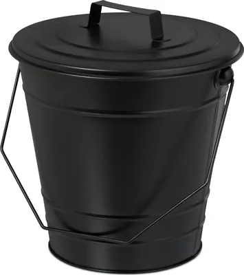 Produktbild von relaxdays Vědro na popel s víkem 7 litrů
