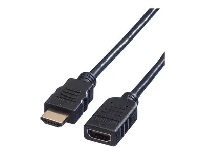 Image de Valeur VALUE Câble HDMI haute vitesse + Ethernet, M/F 1 m