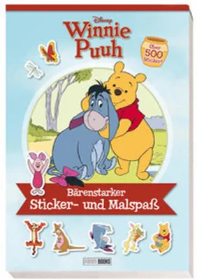 Produktbild von Disney Winnie Puuh: Bärenstarker Sticker- und Malspaß