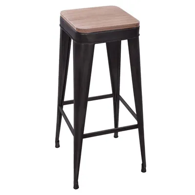 Produktbild von Barhocker JORIS aus Holz und Metall