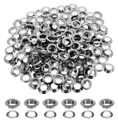 Produktbild von 500 TLG Ösen Rundösen 10,5 mm Set mit Ösenzange Für Planenösen Gartenplane LKW