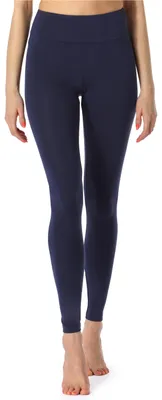 Produktbild von Merry Style Damen Lange Leggings Fitnesshose aus Viskose MS10-221 (Dunkelblau, L)
