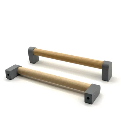 Produktbild von Möbelgriff Stangengriff Küchengriff Schrankgriff Schubladengriff 160mm Designgriff Grau