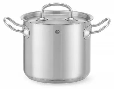Produktbild von Kochtopf, hoch - mit Deckel, HENDI, Kitchen Line, 32L, âŒ€360x(H)320mm
