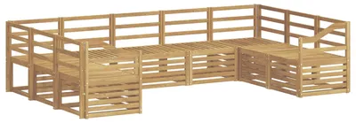 Immagine prodotto di vidaXL Set divani in legno massello di acacia