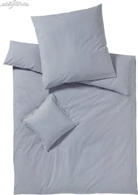 Produktbild von elegante Perkal-Bettwäsche-Garnitur Classico Farbe marine Größe 200x200+2x40x80