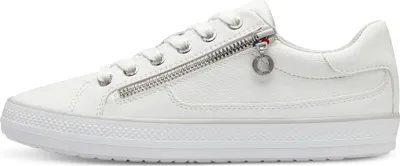 Produktbild von s.Oliver Damen Sneaker Schnürschuh Reißverschluss 5-23615-42, Größe:40 EU, Farbe:Weiß