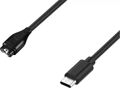 Obrázok produktu pre Magnetická nabíjačka pre inteligentné hodinky Garmin s USB-C - čierna