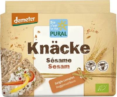 Produktbild von Knäcke Brot - Sesam 250g