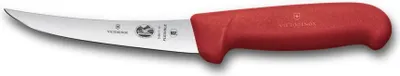 Produktbild von Fibrox, Ausbeinmesser, 12cm, gerade, flexibel, rot