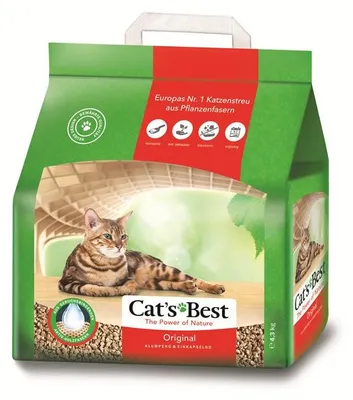 Zdjęcie produktu dla Cats Best Original żwirek dla kota 10 l (opakowanie 4,3 kg)