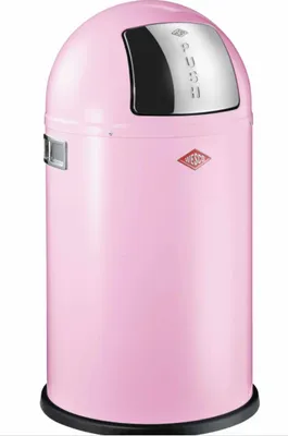 Produktbild von WESCO Abfallsammler PUSHBOY JUNIOR 175531-26 in PINK mit 22 Liter Volumen / Abfalleimer / Mülleimer