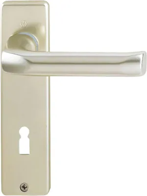 Produktbild von HOPPE Kurzschild-Garnitur London Aluminium Neusilber 113/202KP/AP - 6675110