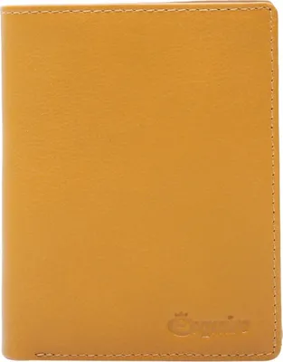 Produktbild von Esquire Leder Geldbörse Peru Wallet Curry dunkelgelb
