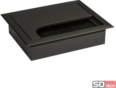 Zdjęcie produktu dla Otwór na kabel CAVO 100x80 czarny