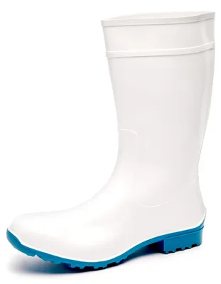 Produktbild von Ladeheid Damen Gummistiefel LA-967 (Weiß/Blau, 42 EU)