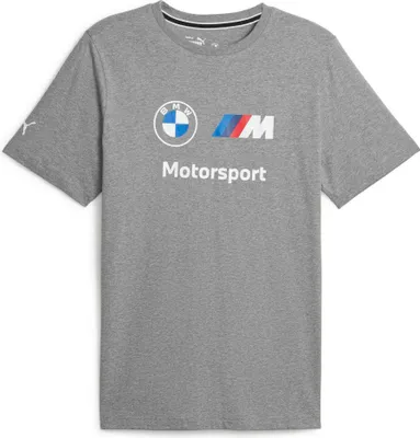 Produktbild von Puma BMW Motorsport ESS Logo Herren T Shirt, Größe:M, Farbe:Grau