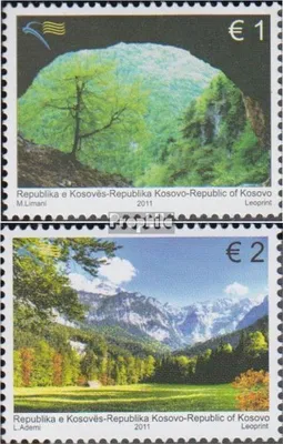 Produktbild von Briefmarken Kosovo 2011 Mi 190-191 (kompl.Ausg.) postfrisch Wald