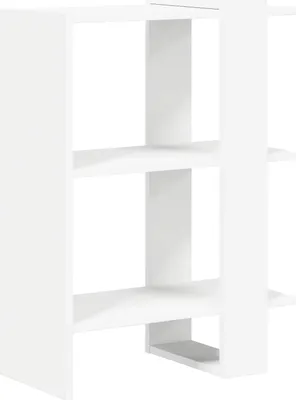 Obrázok produktu pre vidaXL Knižnica Biela 52 x 25 x 71,5 cm Drevený materiál