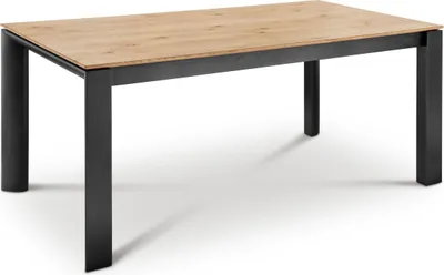 Produktbild von Auszugstisch Abe 200x100+2x47 cm Tisch inkl. Auszug Esstisch Wildeiche Massiv