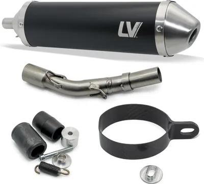 Produktbild von Leovince X-Fight Black Edition Auspuffendtopf