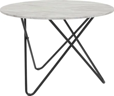 Produktbild von Esstisch 110 cm in Marmoroptik
