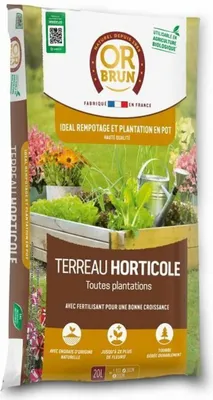 Produktbild von Gartenerde - ODER BRAUN - OBRTHOR20N - 20 L