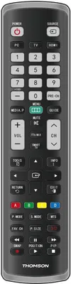 Produktbild von Thomson TV-Ersatzfernbedienung 132673 ROC1128SAM,Samsung-Layout/-Codes