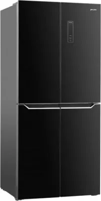 Imagen del producto de Combinado frigorífico-congelador Sam Cook de 4 puertas, 472 litros (negro)
