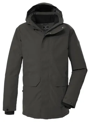 Produktbild von Funktionsparka mit abzippbarer Kapuze Men XL dunkelstein