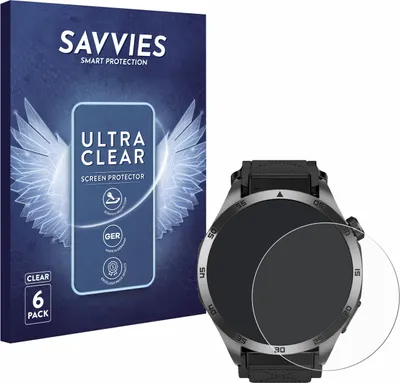 Produktbild von 6x Für Knauermann Pro 3 Fan Edition 2025 (rund) Schutzfolie Savvies Displayschutz Display Schutz Folie Klar Transparent