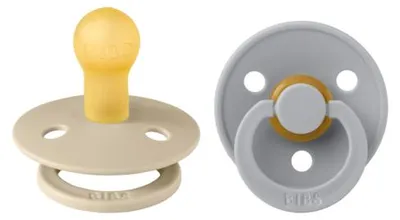 Productafbeelding van Bibs Fopspeen 6-18 Maanden Cloud/vanilla (2 stuks)