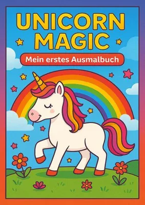 Produktbild von Unicorn Magic - Mein erstes Einhorn-Ausmalbuch