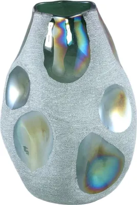 Produktbild von PTMD - Vase Kloi - Grün - 22,5 x 22,5 x 33,5 cm