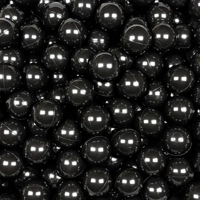 Produktbild von Spielbälle ø7cm 25Stk schwarz