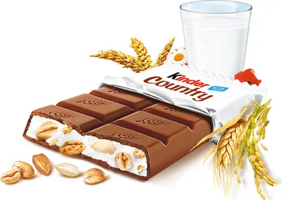 Produktbild von Ferrero Kinder Country  Riegel aus aufgerösteten Cerealien 23g