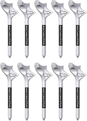Produktbild von Famanu Golf Tees 10 Stück - Langlebig und Tragbar für Präzision und Distanz - Kompakt für Golftraining