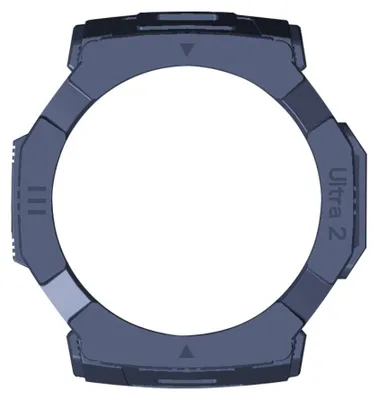 Produktbild von INF PC-Hülle für Amazfit T-Rex Ultra 2 stoßfest passgenau Alltagsschutz Blau