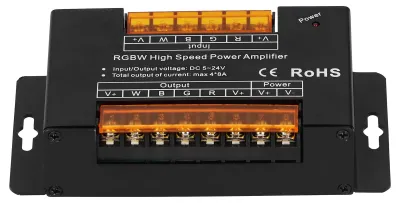 Produktbild von LED-Signalverstärkermodul für Heim-RGB-Lichtleisten-Controller 0,1 % 100 % DC5V24V