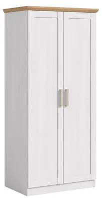 Immagine prodotto di xonox.home Armadio Florenz a 2 ante (L/H/D: 84x185x54 cm) riproduzione larice di Sibiu