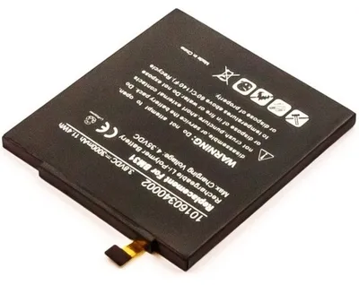 Produktbild von Akku für Xiaomi Mi3s Li-Pol 3,8 Volt 3000 mAh schwarz.