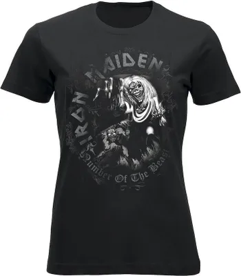Obrázok produktu pre Iron maiden Number of the Beast Vodoznak (lady) Tričko, Ženy